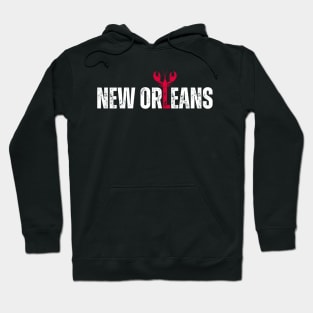 New Orleans Crawfish Junkie Funny Lobster Louisiana Vintage Hoodie